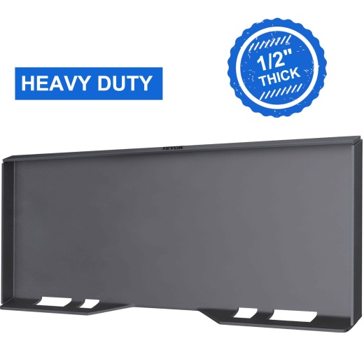 Vevor Skid Steer Mount Plate - Heavy-Duty Quick Attachment Plate