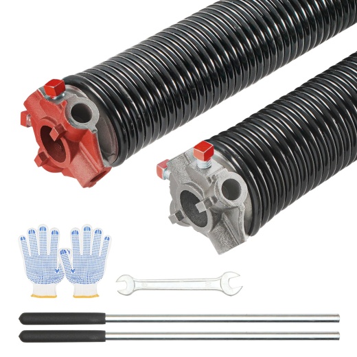 VEVOR Garage Door Torsion Springs, Pair of 0.25 x 2 x 29inch