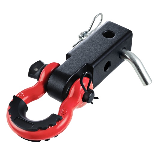 Vevor 2" Trailer Shackle Hitch Receiver D-Ring Recovery for Truck Jeep