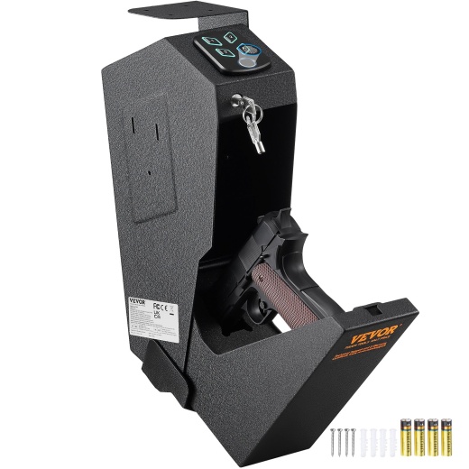 Vevor Mounted Biometric Gun Safe for Pistols