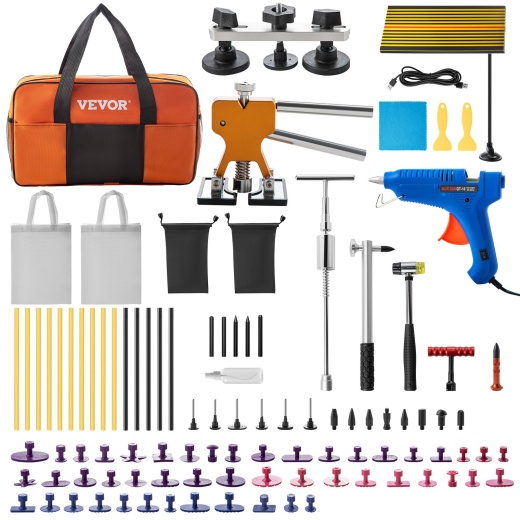 Vevor Dent Removal Tool - 98 Pcs Paintless Dent Repair Tools Kit