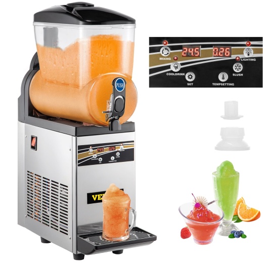 Vevor Commercial Margarita Machine - 1Tank 15L Slushy Maker