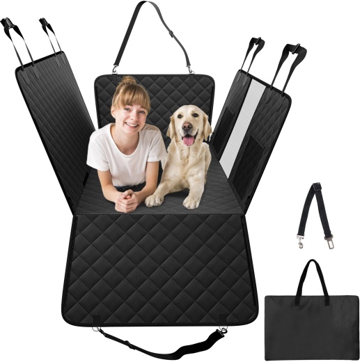 Vevor 52 X 24.8 In Dog Car Seat Cover For Back Seat Waterproof 600D For Cars