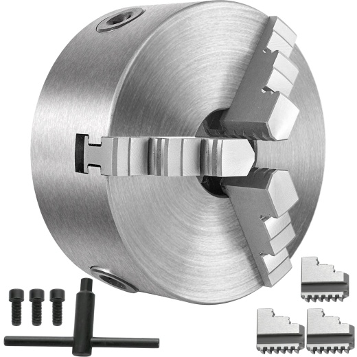 Vevor K11-125 Lathe Chuck 5" - Metal Lathe Chuck Self-Centering 3 Jaw
