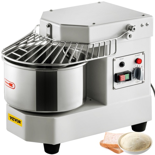 Vevor Commercial Food Mixer - 8.5Qt Capacity Dough Kneading Machine