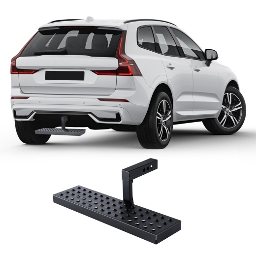 Vevor Hitch Step For 2" Receiver Universal Trailer Tow Rear Bumper Guard Steel