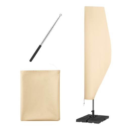 Patio Umbrella Cover for 7ft to 13ft Offset Umbrellas - Water Resistant PU 2000mm