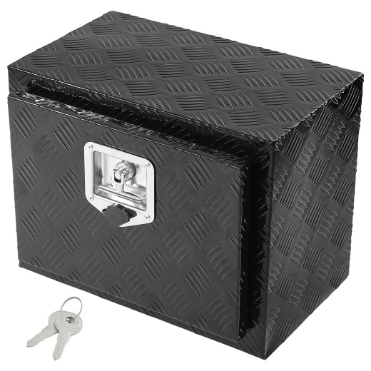 Vevor Underbody Aluminum Truck Tool Box 18" X 12" X 14" Trailer Rv Tool Storage