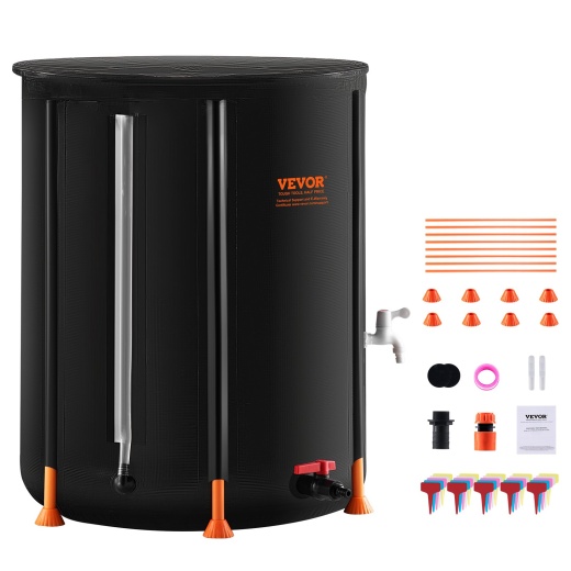 Vevor Collapsible Rain Barrel 66 Gal: Save Water, Save Money!