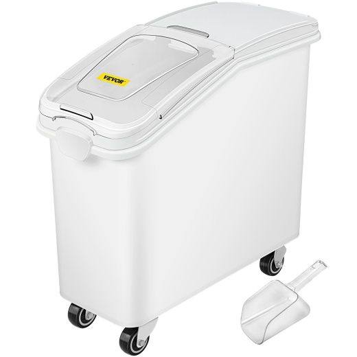Vevor 21 Gallon Ingredient Bin With Scoop - Commercial Food Storage Solution