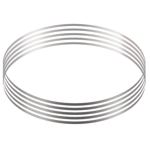 Vevor Band Saw Blade For Cutting Meat Bone 82.3"X0.63"X0.02" Carbon Steel 5 Pcs