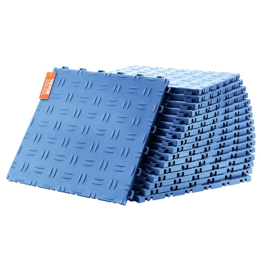 Vevor Garage Tiles Interlocking, 12 x 12 x 0.53 Inch 25 Pack