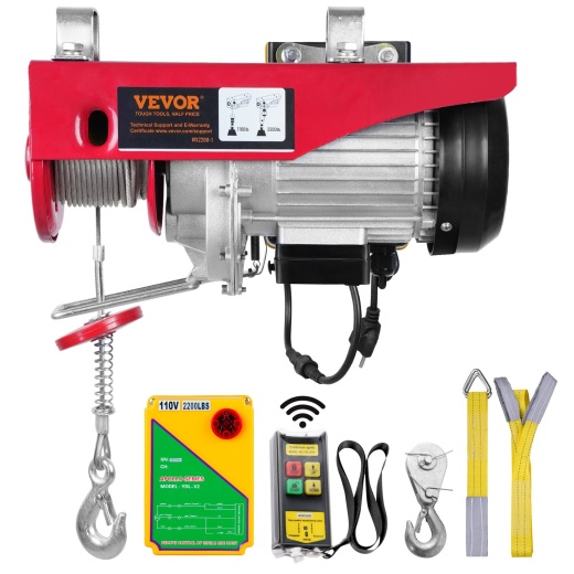 Vevor 2200 Lbs Wireless Attic Lift - Electric Hoist with Wireless Remote Control