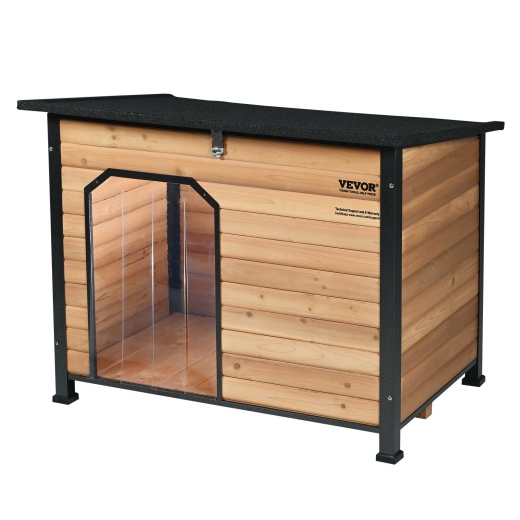 Vevor Outdoor Dog House - Waterproof Insulated Dog House with Elevated Floor