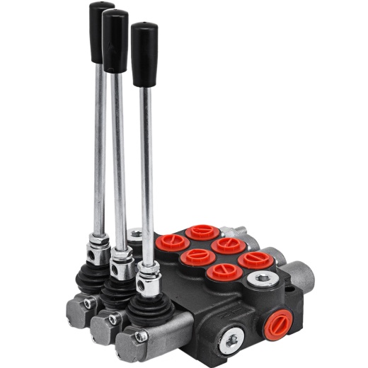Vevor 3 Spool Hydraulic Control Valve - 11Gpm Hydraulic Directional Control Valve Double Acting