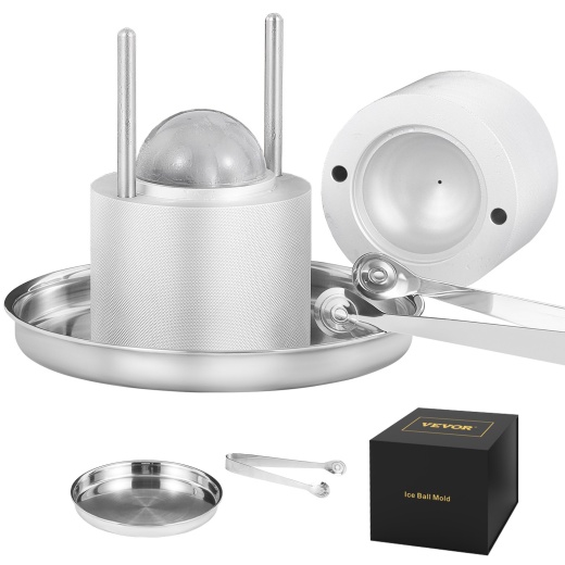 Vevor Ice Ball Press, 2.4" Aircraft Aluminum Ice Ball Maker Kit