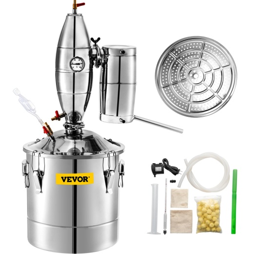 Vevor 20L 5.3Gal Water Alcohol Distiller
