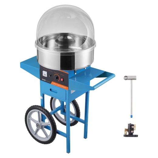 Vevor Electric Cotton Candy Machine With Cart