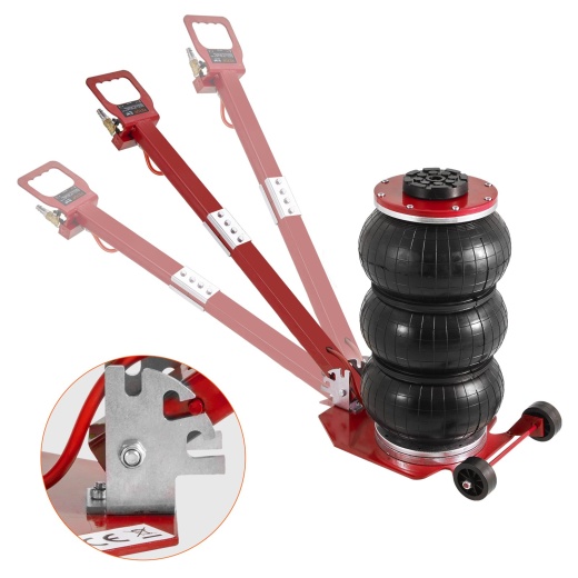 VEVOR 3 Ton Air Jack, 6600 lbs Triple Bag Airbag Jack