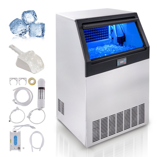 Vevor Commercial Ice Maker - 265 lbs/24H Capacity