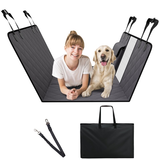 Vevor Dog Car Seat Cover For Back Seat 54 X 24 In Waterproof 600D For Cars
