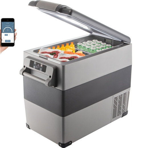 Vevor 12 Volt Refrigerator - 58 Quart Dual Zone Portable Fridge