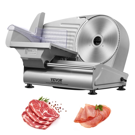 Vevor Meat Slicer, 180W Electric Deli Food Slicer for Home Use