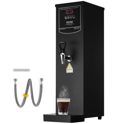 Vevor 15L Commercial Water Boiler Electric Hot Water Dispenser Stainless Steel