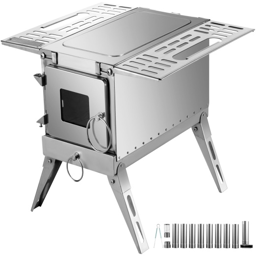 Vevor Tent Wood Stove - The Ultimate Portable Wood Burning Solution for Outdoor Adventures