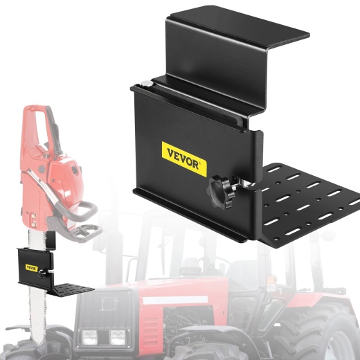 Vevor Chainsaw Holder - Powder Coated Steel Chain Tool Mount