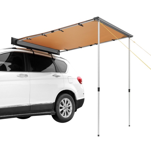 Vevor Car Side Awning - Large 4.6'x6.6' Shade Coverage Vehicle Awning