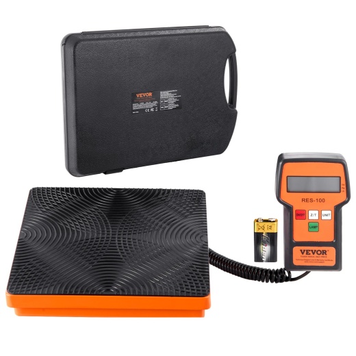 Vevor Refrigerant Scale 110 Lbs HVAC Charging Recovery Freon Scale