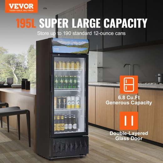 Vevor Commercial Merchandiser Refrigerator