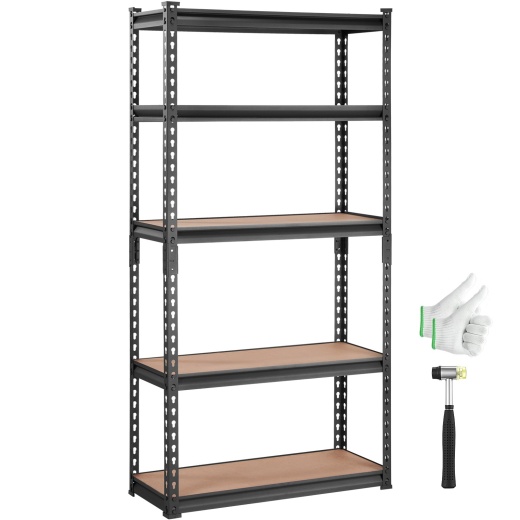 Vevor 5-Tier Adjustable Storage Shelving Unit