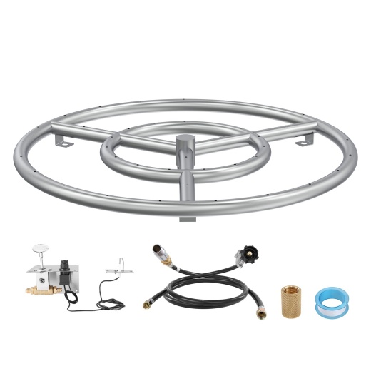 Vevor 18 Inch Round Drop-In Fire Pit Pan