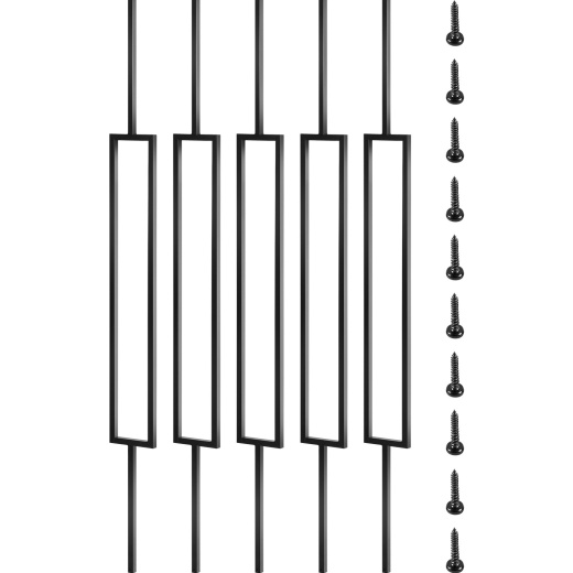 Vevor Deck Balusters - 10 Pack Metal Deck Spindles for Wood and Composite Deck