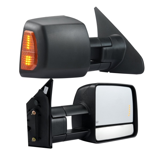 Vevor Towing Mirrors - Left & Right Pair Set for 2007-2016 Toyota Tundra