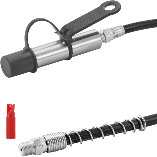 Vevor Grease Gun Coupler - 10000 PSI High Pressure Quick Release