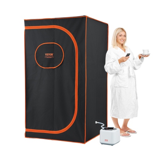 Vevor Portable Steam Sauna Tent Full Size - 1000W Personal Sauna Blanket Kit for Home Spa