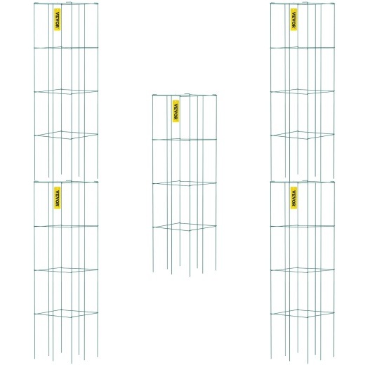 Vevor Tomato Cages: 5 Pack Steel Plant Support Cages for Healthy Growth