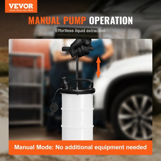 Vevor Fluid Extractor, 1.74 Gallons (6.5 Liters)