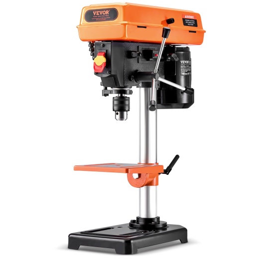Vevor 8 In Benchtop Drill Press Tabletop Drilling Machine 750-3200Rpm Adjustable
