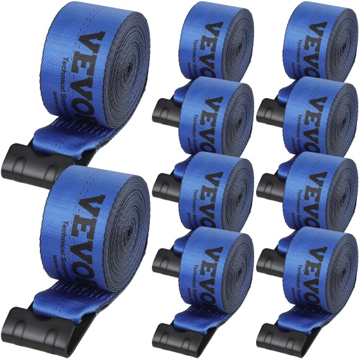 Vevor Winch Straps - 4" x 30', 6000 lbs Load Capacity, 18000 lbs Breaking Strength
