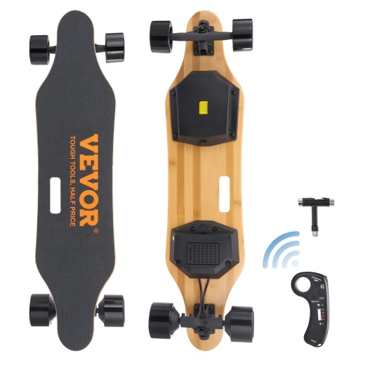 Vevor Electric Longboard Skateboard with Control 11.2 Mile Range for Adults and Kids