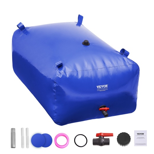 Vevor 400L Water Storage Bladder - 105.7 Gallon RV Water Tank for Camping and Outdoor Adventures