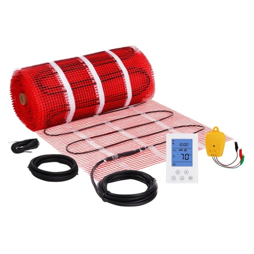 Vevor Floor Heating Mat, 100 Sq. Ft, Electric Radiant In-Floor Heated Warm System