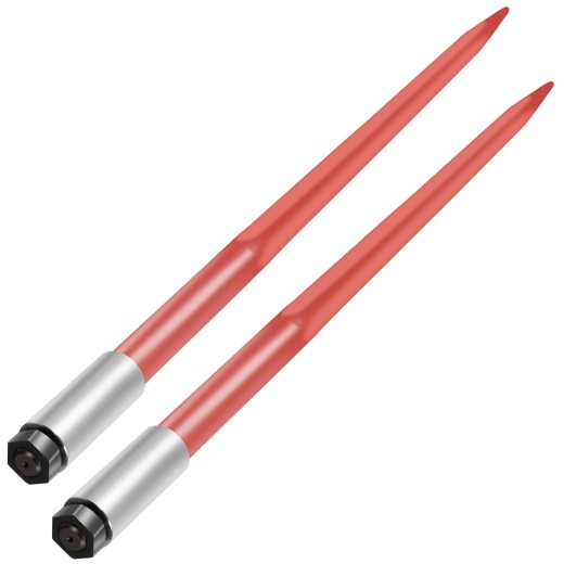 Vevor Pair Hay Spear 43" Bale Spear - 3000 lbs Capacity Hay Spike