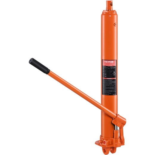 Vevor Hydraulic Long Ram Jack 8Ton Clevis Base Engine Hoist Cylinder Single Pump