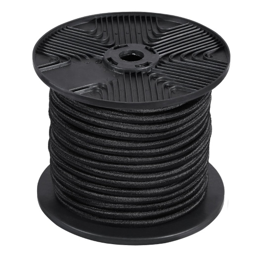 Vevor 1/4In Bungee Cord 120 Ft/36 M Spool Heavy Duty Bungee Straps 100% Stretch