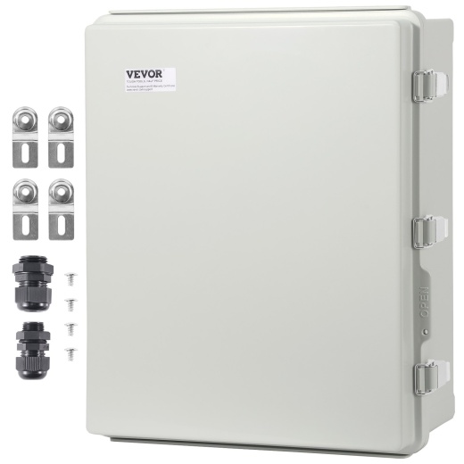 Vevor Outdoor Electrical Junction Box - IP67 Rated, Impact Resistant, and Easy to Install